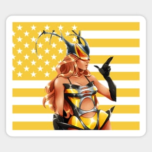 Beyhive Flag Sticker